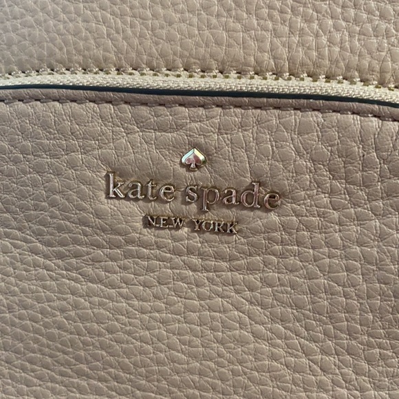 NWT Kate Spade Jackson medium backpack in color warmvellum (light neutral pink) - Picture 2 of 9